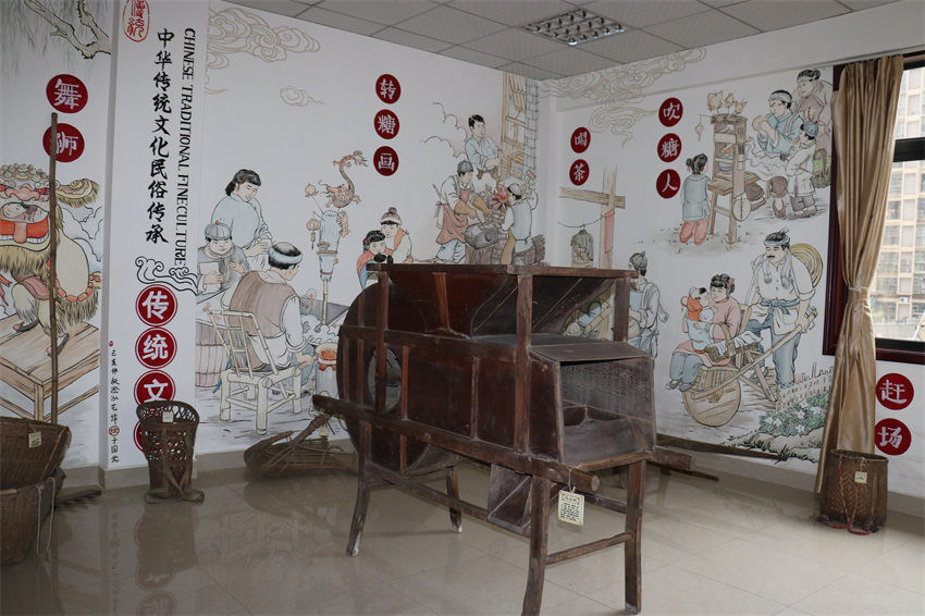 中華優(yōu)秀傳統(tǒng)文化交流室。成都市民宗局供圖