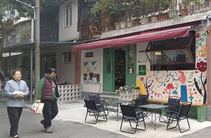 玉林小巷里的文藝味。成都市武侯區(qū)玉林街辦供圖