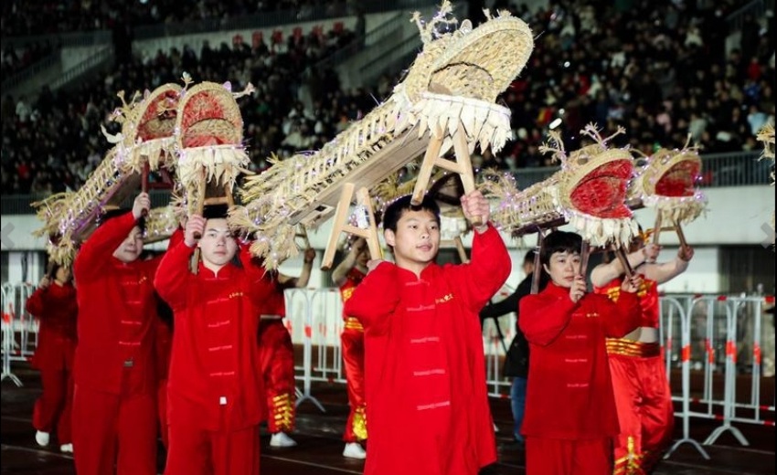 非遺表演。達(dá)州市委宣傳部供圖
