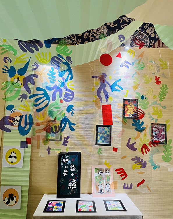 工作坊展出作品。成都市實(shí)驗(yàn)小學(xué)戰(zhàn)旗分校供圖