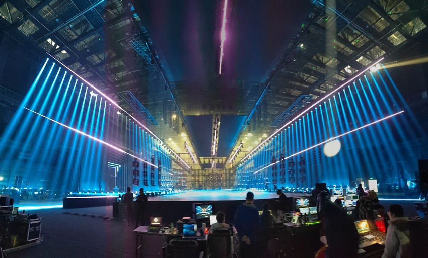 “視界一號”攝影棚。成都影視城供圖