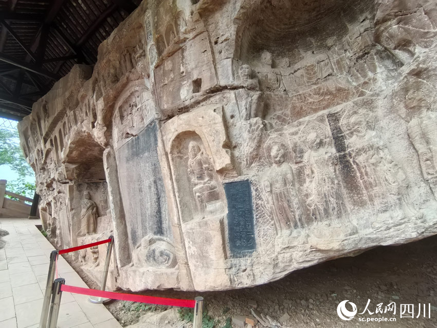 北周文王碑。人民網(wǎng)記者 劉海天攝