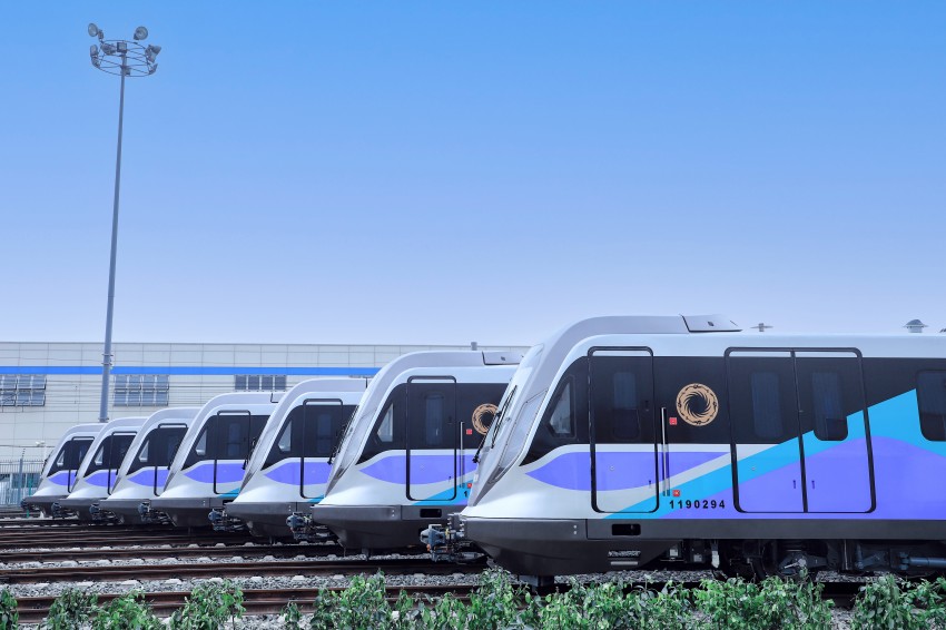 成都軌道集團(tuán)投資運(yùn)營(yíng)的19號(hào)線列車。成都市國(guó)資委供圖