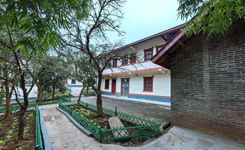 崗石村橙豐小院過去亂糟糟的模樣不復(fù)存在。徐艷梅攝