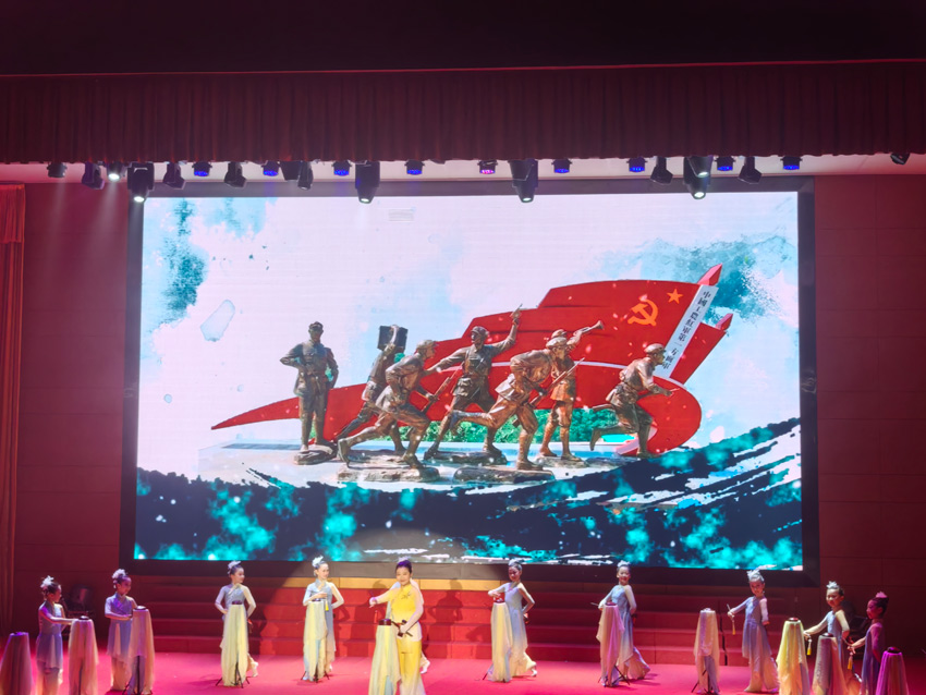 用傳統(tǒng)文化傳承紅色文化。人民網(wǎng)記者 劉海天攝