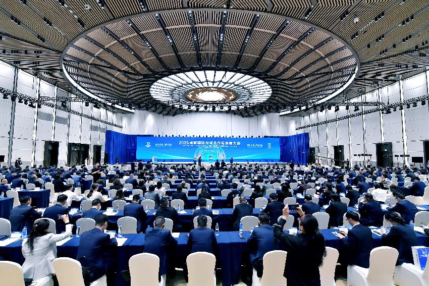 2025成都國際友城合作與發(fā)展大會開幕。主辦方供圖