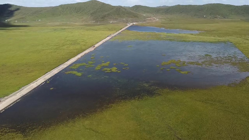 濕地修復后。四川省自然資源廳供圖