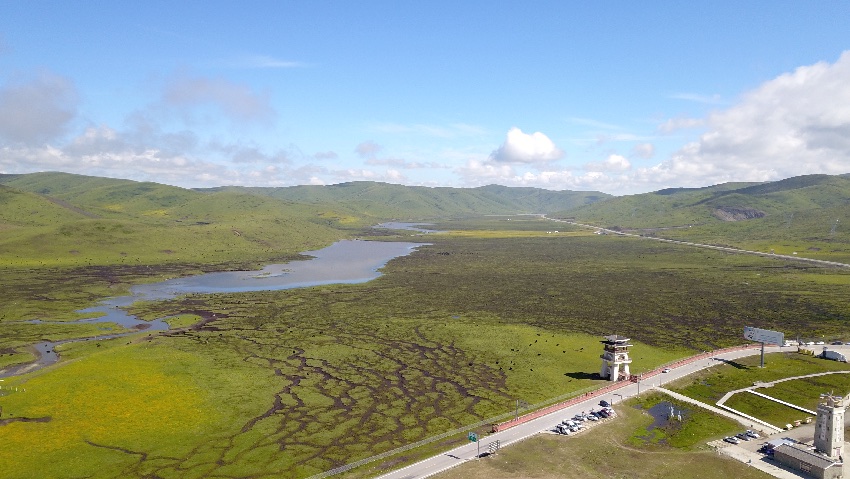 尕里臺修復后。四川省自然資源廳供圖