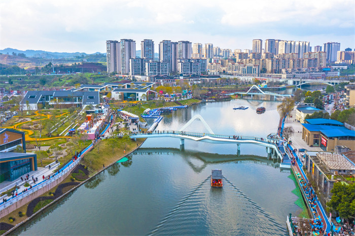 廣安賨城里。廣安市融媒體中心供圖
