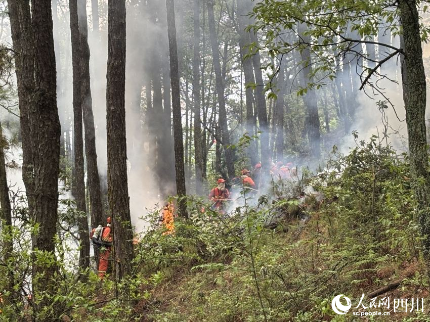 實(shí)戰(zhàn)演練現(xiàn)場(chǎng)。肖瑤攝