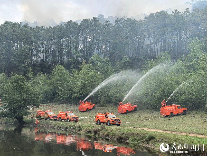 演練現(xiàn)場(chǎng)。肖瑤攝