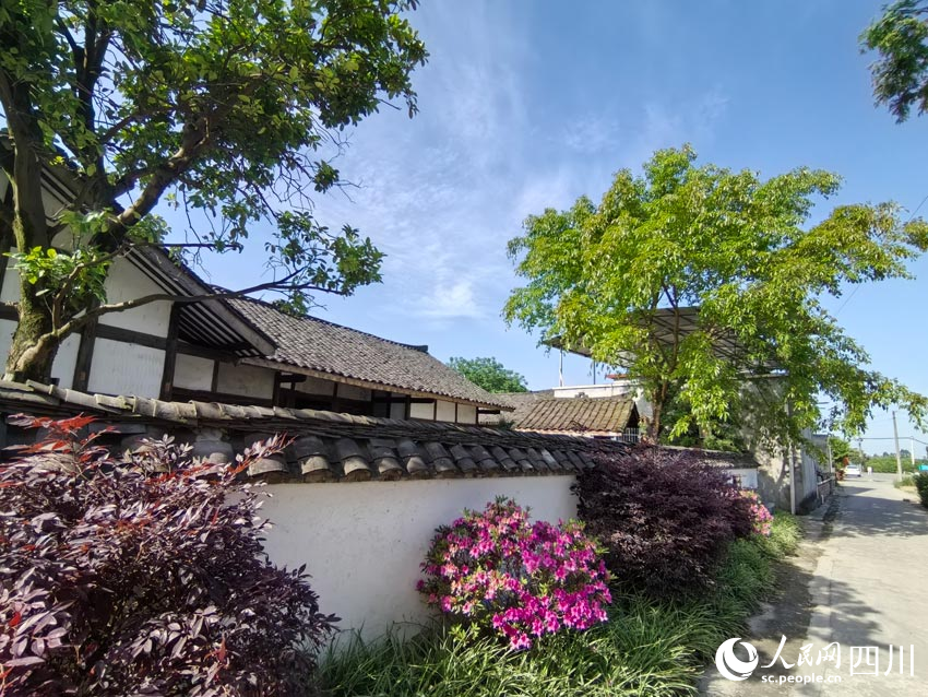 歷史舊居，風(fēng)景如畫。人民網(wǎng)記者 劉海天攝