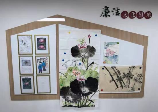 優(yōu)秀廉潔作品展。內(nèi)江市煙草專賣局東興區(qū)局（分公司）供圖