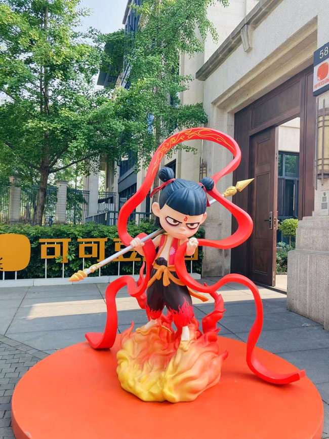 哪吒模型。成都高新區(qū)供圖