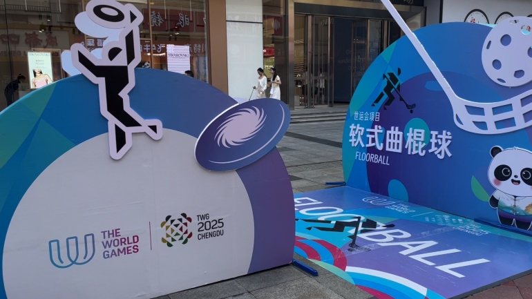 春熙路世運微廣場。實習(xí)生王孜萱攝