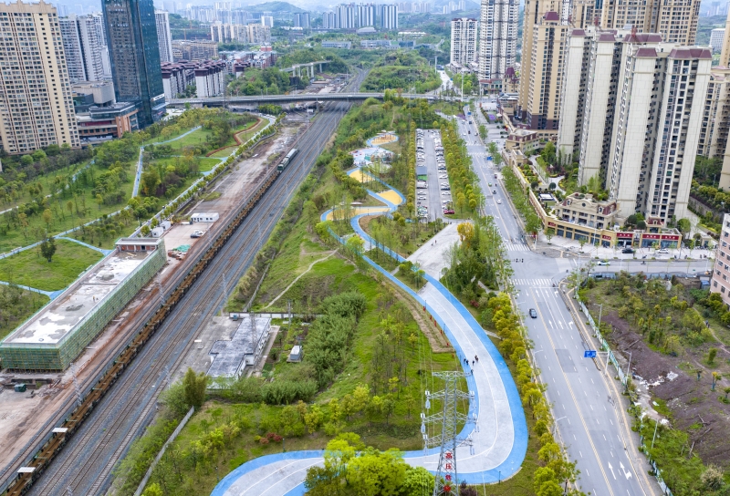 中鐵二十三局設(shè)計(jì)院設(shè)計(jì)的達(dá)州城市運(yùn)動(dòng)公園