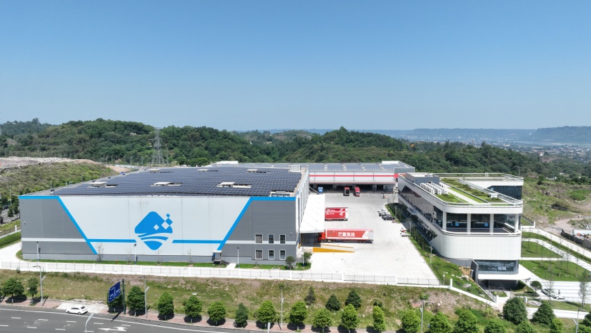 零碳物流港。受訪者供圖