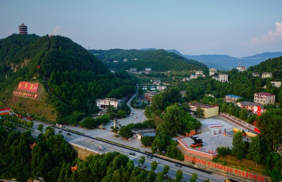 紅軍渡位于西武當山下、嘉陵江畔。蒼溪縣委宣傳部供圖